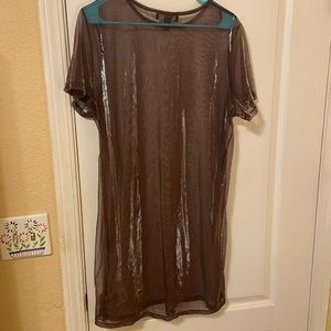 F21 iridescent dress